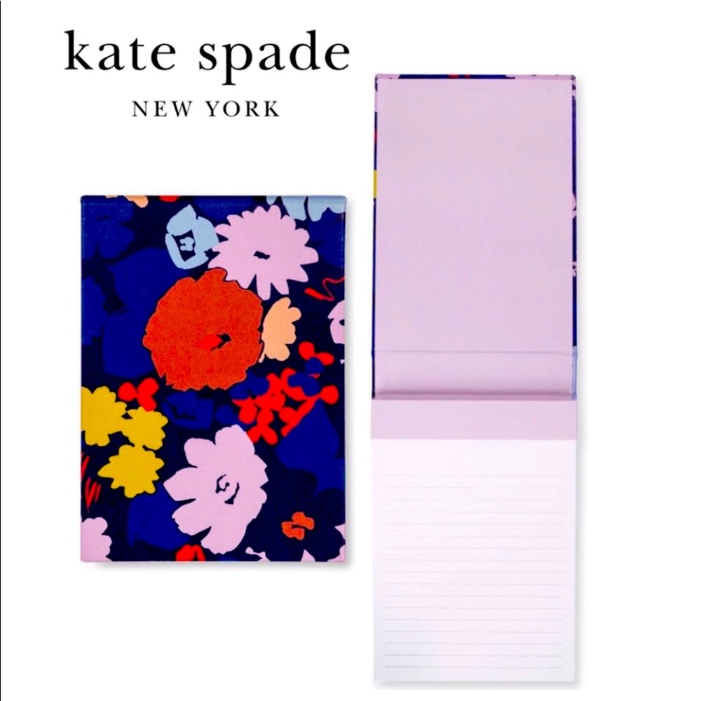 KATE SPADE DESKTOP NOTEPAD SWING FLORA NWT